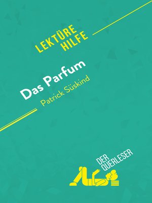 cover image of Das Parfum von Patrick Süskind (Lektürehilfe)